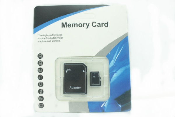 2019 DHL hot sells memory card 32GB 64GB 128GB 256GB SDHC CLASS 10 TF SD Micro card gift DHL 80pcs/lot