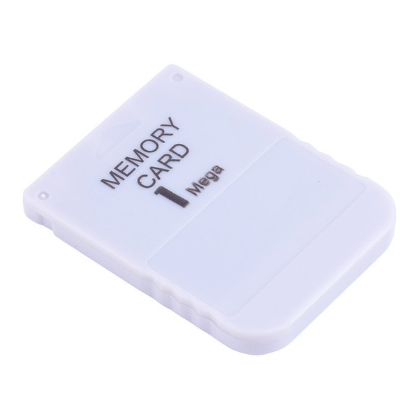 White 1MB 1M Memory Save Saver Card For Playstation One For PS1 PSX Game System High Quality FAST SHIP