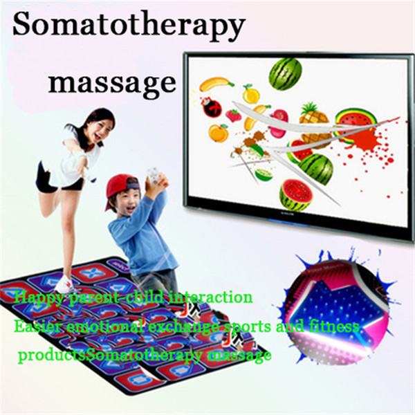 Massage dance blanket double padded dance machine projection somatosensory game blanket Dance pads for computer television