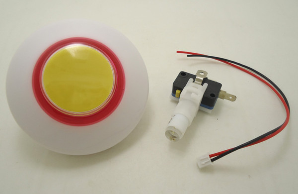 UFO 70mm RGB flashing in cycle with middle size illuminated push button