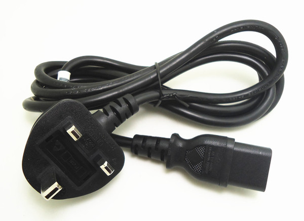 UK PLUG 180 cm 3*0.75mm square AC power cord wire cable for computer, game machine vending machine massage chair