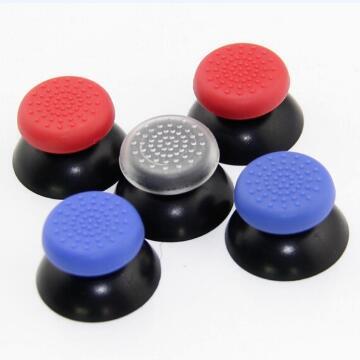 TPU Silicone Thumb Grips Stick Handle Rocker Protective Case for PS4 PlayStation 4 PS3 Xbox one 360 Game Controller Hat Cap Antiskid Q2