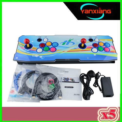 2018 New Moonlight Box 6 960in Home Arcade Console Support HDMI/VGA/USB Output for pc-usb Monitor Rainbow Color Consoles 5pcs ZY-960-1