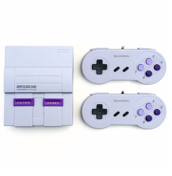 Super Classic SFC TV Handheld Mini Game Consoles 2018 Newest Entertainment System For 660 SFC NES SNES Games Console Drop Free Shipping