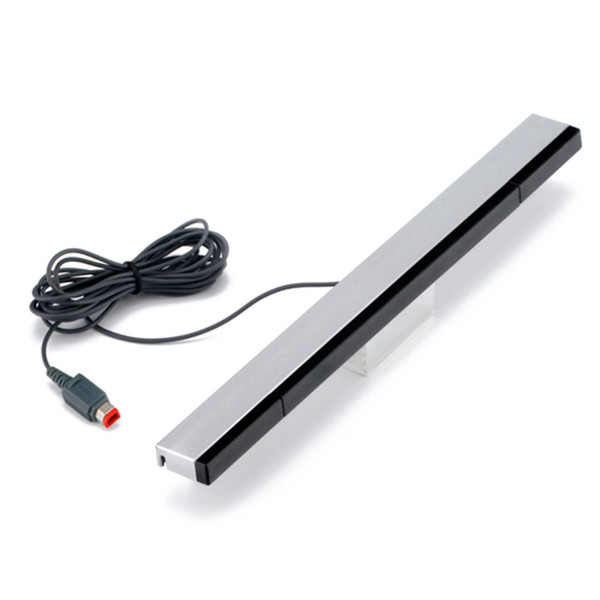 Wired Infrared IR Ray Motion Sensor Bar Receiver for Wii and Wii U Console High Quality FAST SHIP