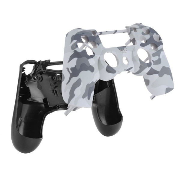 Best Camouflage Gamepad Controller Housing Shell W/Buttons Kit For PS4 Handle Cover Case White Purple Hot Sale