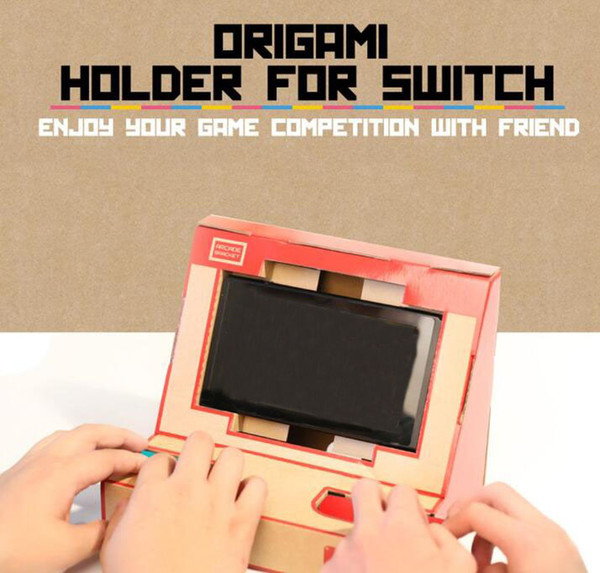 DIY Switch Case for Labo Toy Foldable Stand Labo Bracket Cardboard Holder Arcade Bracket For NS Switch