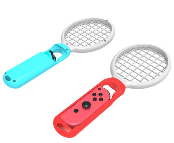 1 pair Tennis Racket Handle for Nintend Switch Joy-con TV game console for Ma rio Tennis ACE Games Game Accessories