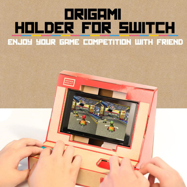 DIY Switch Case Labo Toy Foldable Stand Labo Bracket Cardboard Holder For NS Switch Arcade Bracket