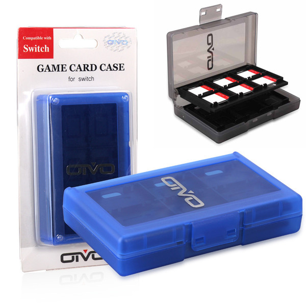 Portable Protective Box 24 Slots Game Card Hard Cartridge Case for Switch NS NX Game cards