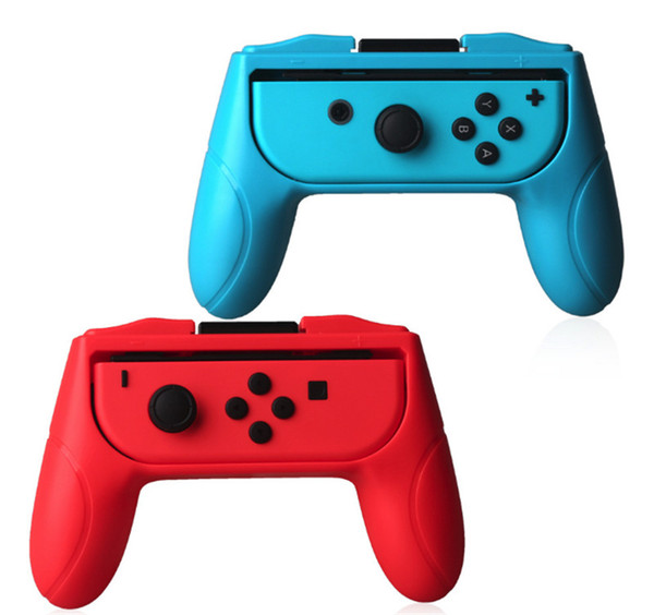 Grips for Nintendo Switch Joy Con Controller Set of 2 Handle Comfort Hand grips Kits Stand Support Holder Shell