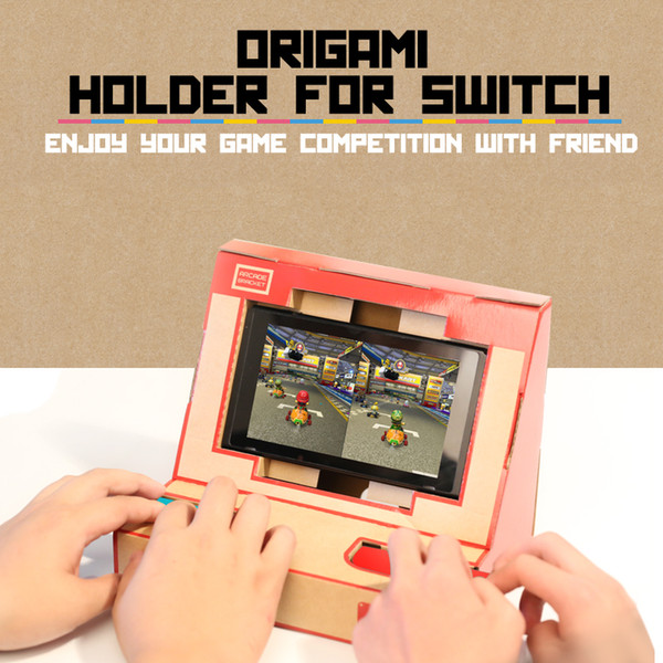 DIY Switch Case Labo Toy Foldable Stand Labo Bracket Cardboard Holder Arcade Bracket For NS Switch