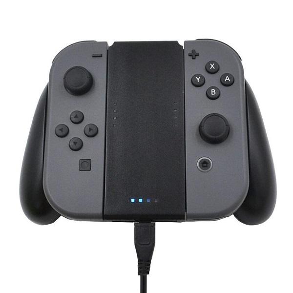 Joy Con Charging Grip Dock for NS Nintendo Switch Charger Holder Station Handle Grips Handgrip Built-in Battery 2 in 1