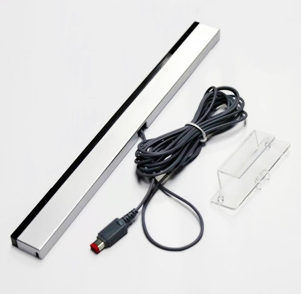 New Wired Sensor Bar For Nintendo WII WU Game Console Receiver Sensor Game Controller signal cable sensor bar receiver For WIIU