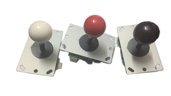 Wholesale free shipping top Arcade Game Joystick, Colorful lights arcade joystick parts