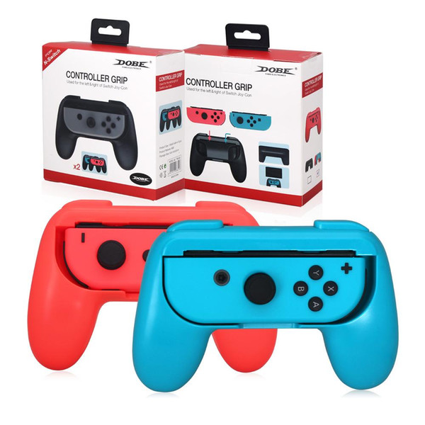 1set Grips for Nintendo Switch Joy Con Controller Set of 2 Handle Comfort Hand grips Kits Stand Support Holder Shell