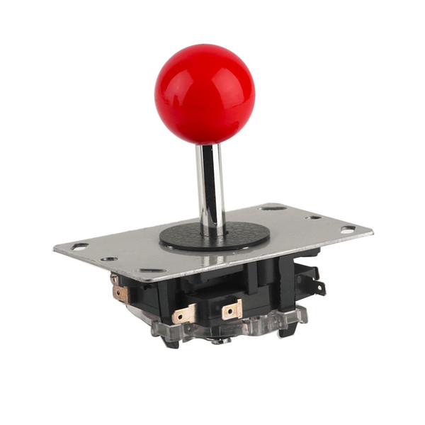 Wholesale-In stock! Classic 4/8 way Arcade Game Joystick Ball Joy Stick Red Ball Replacement Newest