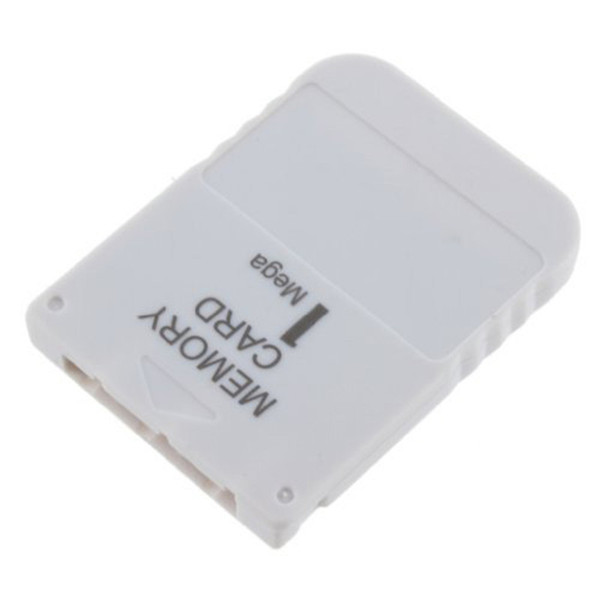 2pcs White 1MB 1 MB 1M Memory Save Saver Card For Sony Performance for Playstation PS1 PSX Game System Free Shipping Wholesale