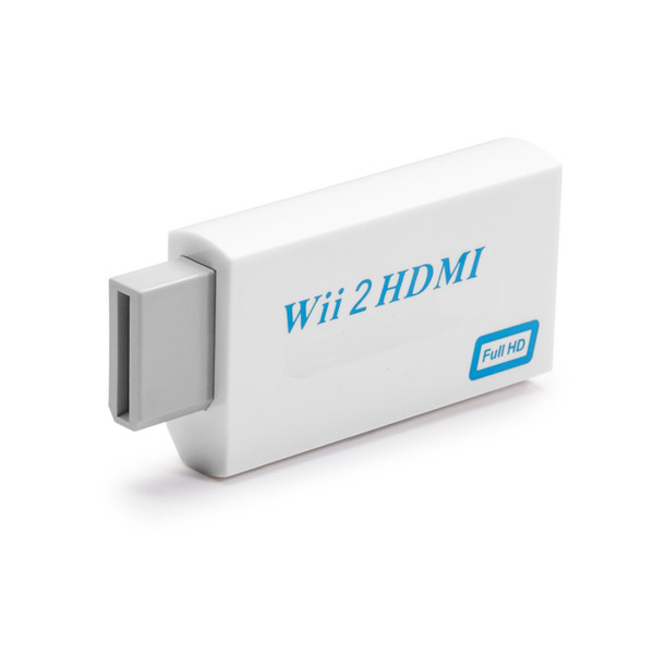 Wii to HDMI Converter Output Video Audio Adapter - Supports All Wii Display Modes (NTSC 480I, 480P,PAL 576I), Best Compatibility and Stabili