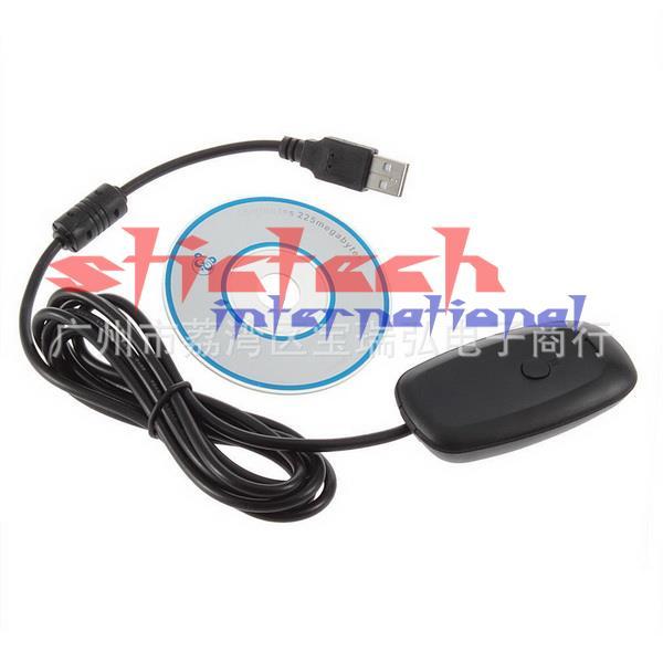 by dhl or ems 50pcs PC Laptop Wireless Gaming Controller USB Receiver Adapter For XBOX 360 Console