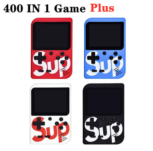 HDMI SUP 400 IN 1 plus Game BOX Console Handheld GAME PAD LCD Display Game Player with retail box