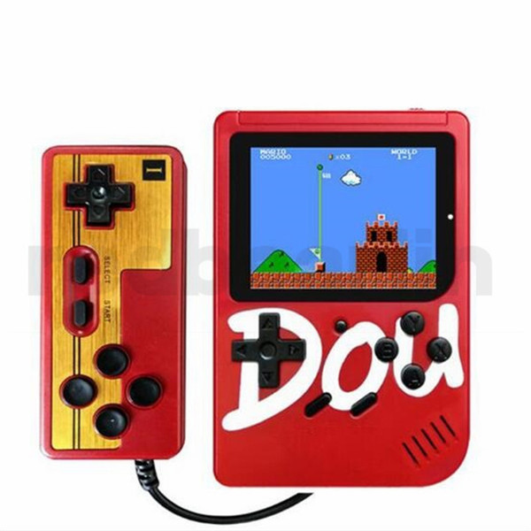 Double play Mini Handheld Game Console Portable Retro 8 bit FC MODEL FOR FC 129 AV GAMES Color LCD Game Player For FC Game