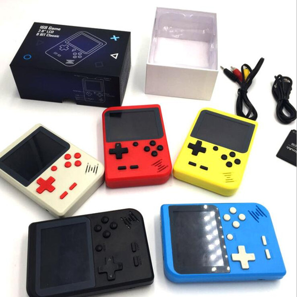 CoolBaby mini Handheld Game Console video games RS-6 Portable Retro Mini 8 bit Color LCD For FC Game hot sale