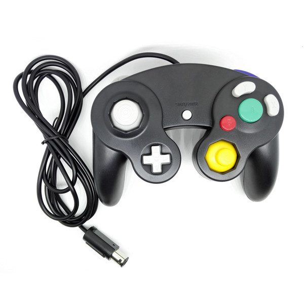 10 Colors Top Quality NGC Wired Game Controller Gamepad for NGC Gaming Console Gamecube Turbo DualShock Wii U Extension Cable without Box