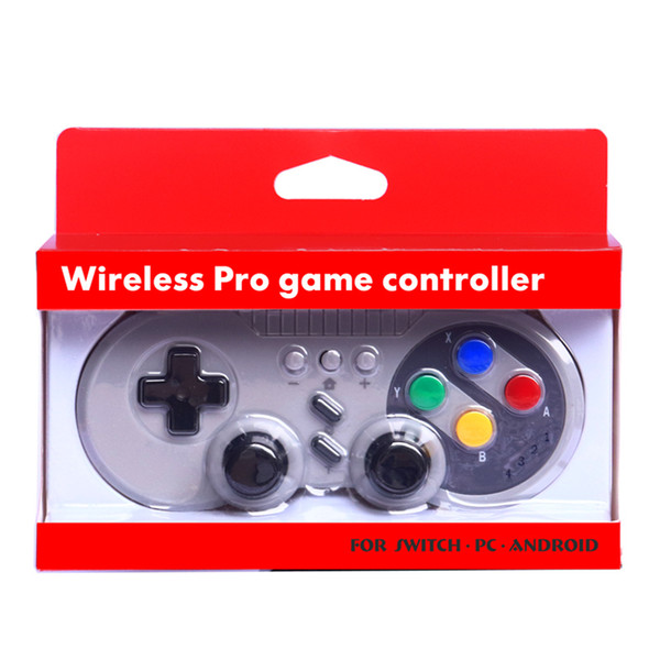 Bluetooth Wireless Gamepad Controller Joystick for Nintendo Switch Pro Windows pc Mac OS Android Rumble Vibration Controls