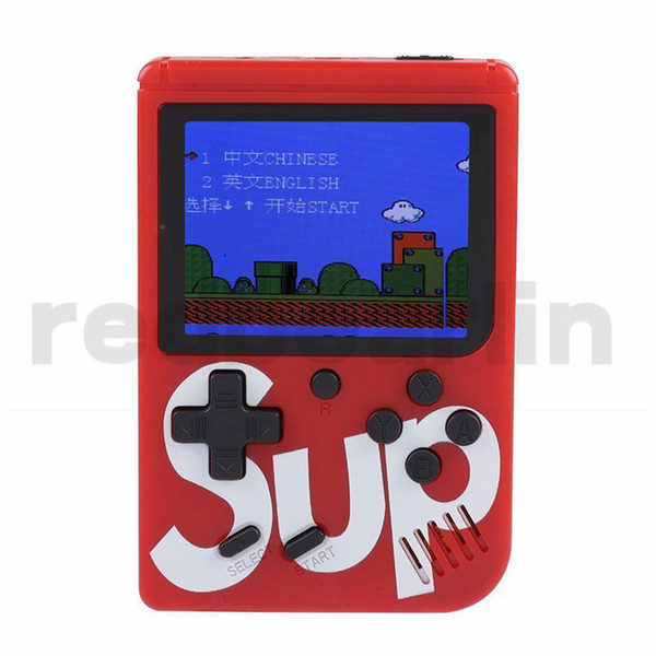 SUP Mini Handheld video Game Console Portable Retro 8 bit FC MODEL FOR FC 129/168 AV GAMES Color LCD Game Player For FC Game