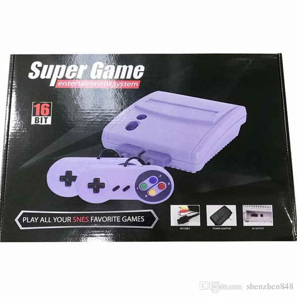 16 Bit Super Mini SFC Game Console For SNES Super Game Free DHL R-JY