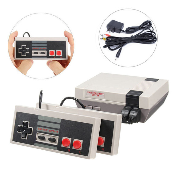 TOP Quality FC Mini TV Video Handheld Game Console FamiCom 620 Games 8 Bit Entertainment System For Nes Classic Games Nostalgic Host Cradle