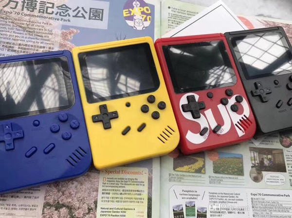 New SUP Portable gaming console Sup Plus Portable gaming console nostalgic 8 Bit 300 in 1 FC Games Color LCD screen