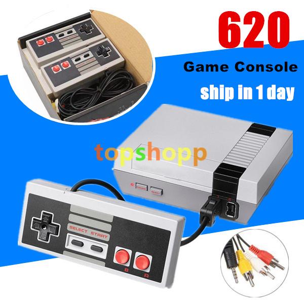 Mini TV Game Console can store 620 500 Video Handheld for NES games consoles with retail boxs High Quality 100pcs New