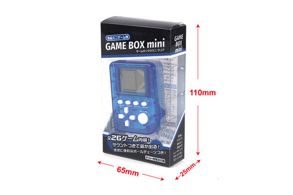 The latest Palmtop mini electronic game console tetris game nostalgia toy Tamagotchi Funny Kids Toys game console christmas gifts