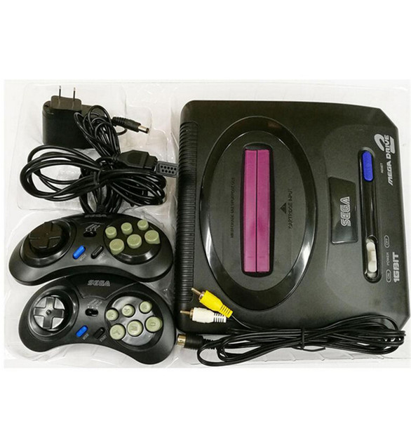 Sega Genesis/MD compact 2 in 1 dual system game console/catridge rom support original game card