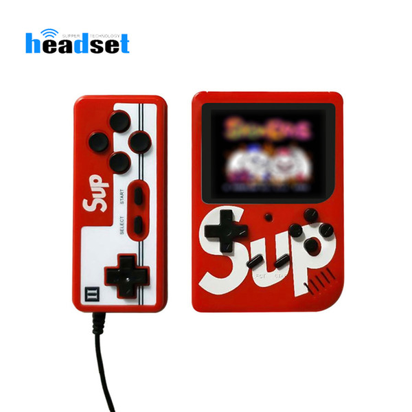 400 Games Retro Video Handheld Game Console Gamepad 2 Players Doubles 3.0 Inch Color LCD Game Player