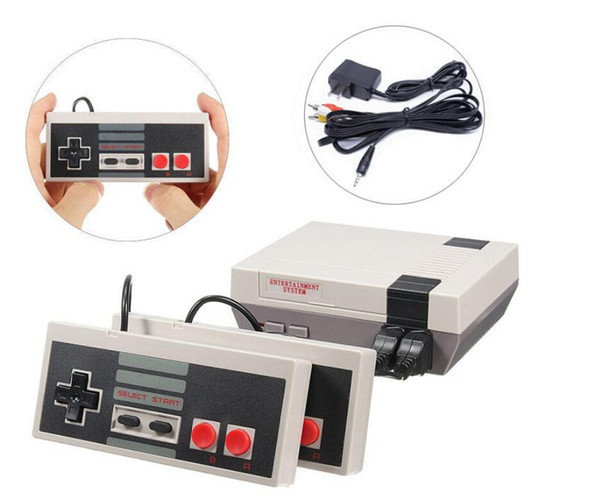 2019 Mini TV Video Handheld Game Console 620 Games 8 Bit Entertainment System For Nes Classic Games Nostalgic Host Cradle