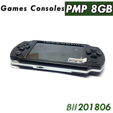 PMP 4GB 8GB handheld Game Console 4.3 inch screen mp4 player MP5 game player real 8GB support for psp game,camera,video,e-book NEW 100pcs