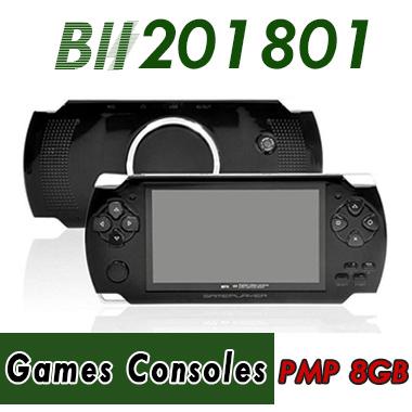 PMP 4GB 8GB handheld Game Console 4.3 inch screen mp4 player MP5 game player real 8GB support for psp game,camera,video,e-book NEW 50X