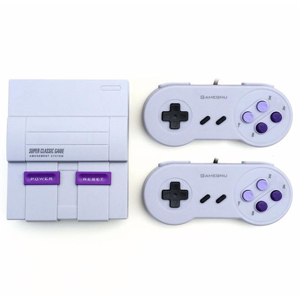 1PCS Super Classic SFC TV Handheld Mini Game Consoles Newest Entertainment System For 660 SFC NES SNES Games Console Drop Shipping