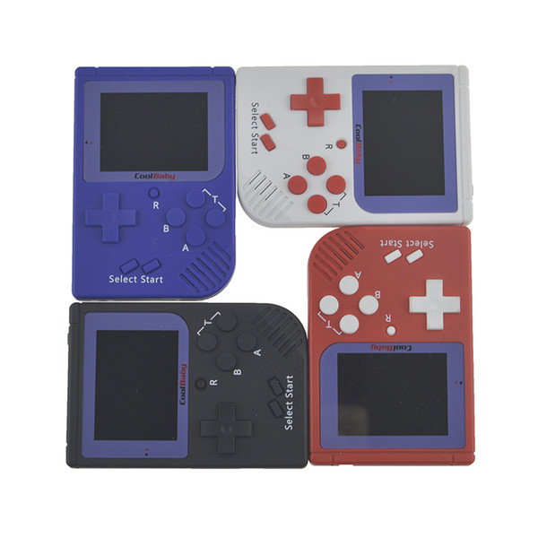 CoolBaby RS-6 Portable Retro Mini Handheld Game Console 8 Bit Color 2.5 inch LCD Game Player For FC Game Free DHL