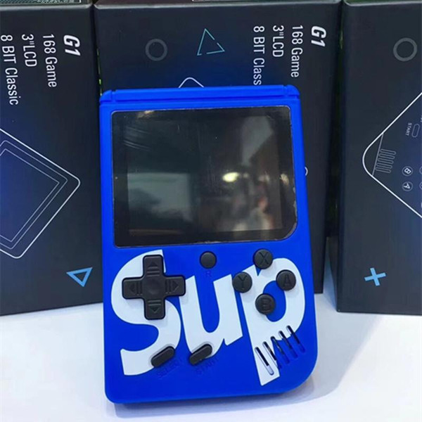 New 129/168/300/400 in 1 SUP Retro Handheld Game Console Color Display Nostalgic Game Player 8 Bit Sup Plus Portable Game Console AV Out