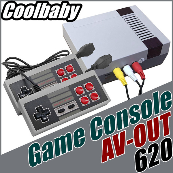 DHL Coolbaby New Arrival Mini TV Game Console Video Handheld for NES games consoles with retail boxs B-JY