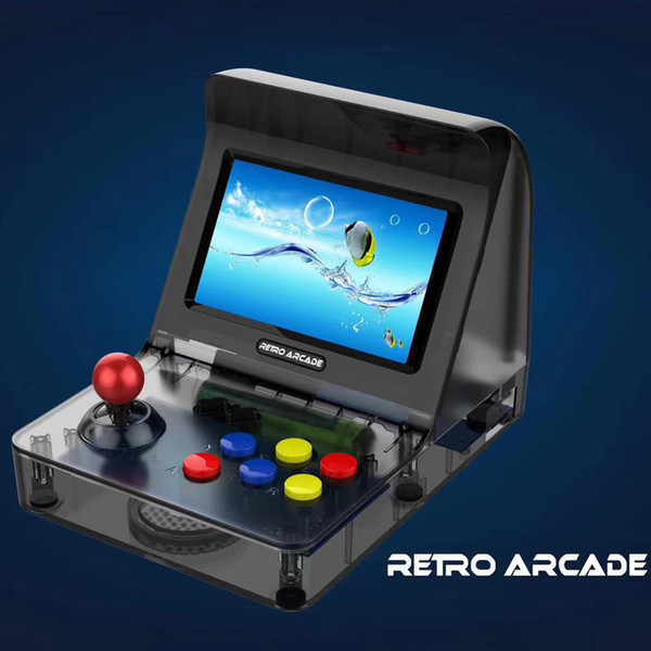 New RETRO ARCADE Portable Mini Handheld Game Console 16GB 4.3 inch 64bit can store 3000 Games Family Game Console with retail box Hot sale