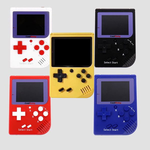 Original Coolbaby RS-6 Mini Handheld Game Console 8 Bit RS6 Retro Portable Game Player Station with 2.5inch LCD Display