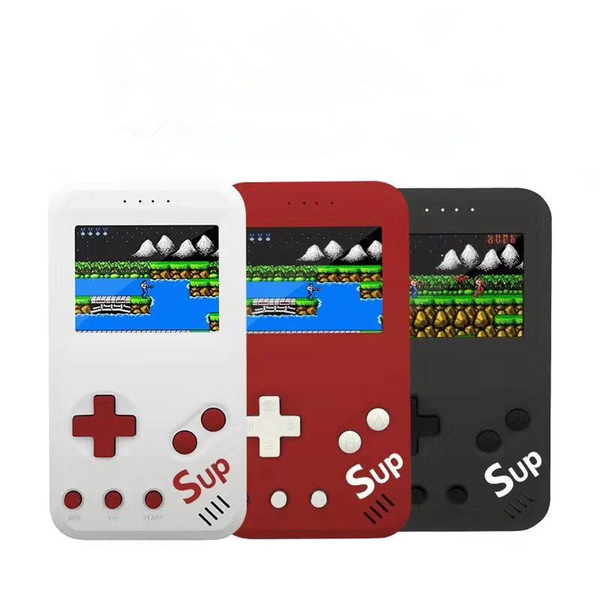 SUP Mini Handheld video Game Console Portable Retro 8 bit FC MODEL FOR FC can store 299 AV GAMES Color LCD Game Player For FC with box