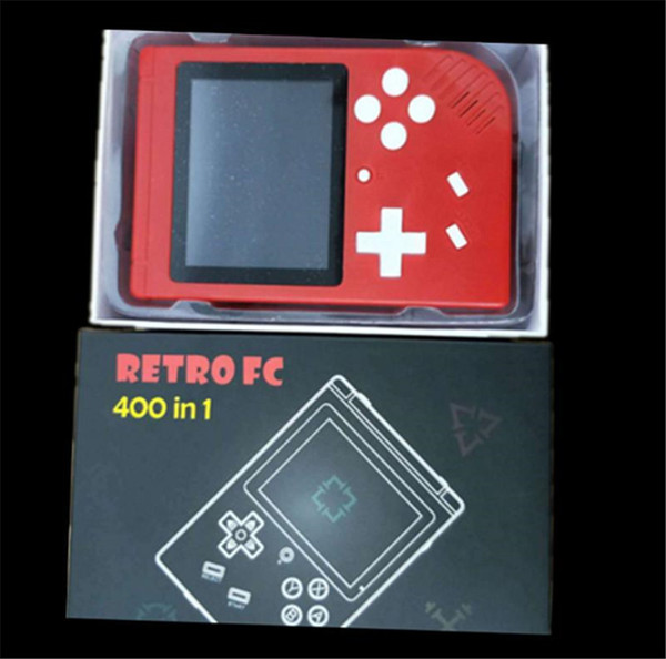 2018 New Upgrade RS-6 Portable Mini Handheld Game Console 8Bit 3.0 Inch Color LCD Color Game Player