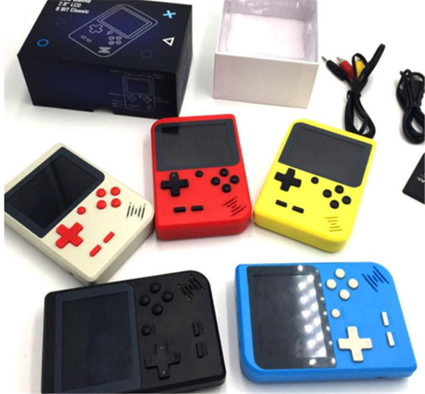 2018 New Hot Portable Retro Mini Handheld Game Console 8-Bit 3.0 inch Color LCD Game Player