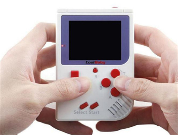 RS-6 Portable Retro Mini Handheld Game Console 8 bit Color LCD Game Player For FC Game free DHL